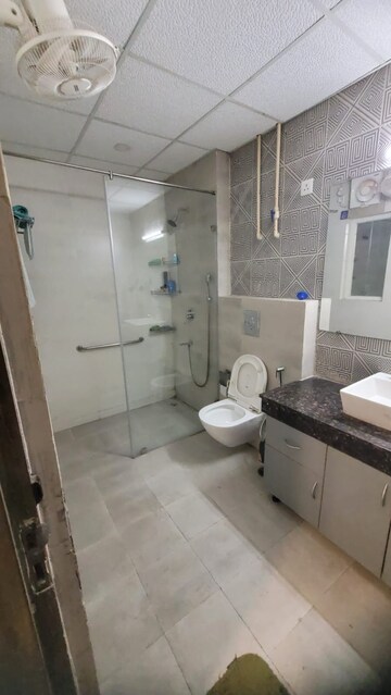 Bathroom in 4 BHK Apartment at Parx Laureate, Sector 108 – for Rent