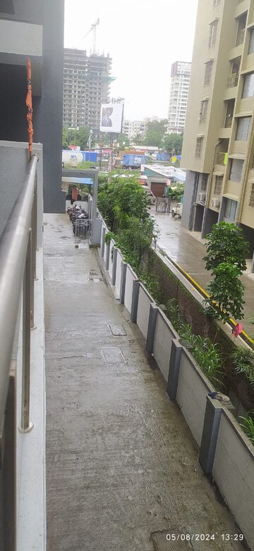 Balcony in 2 BHK Apartment at Nirman Milestone, Ravet – for Rent