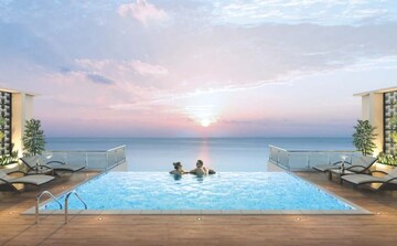 Swimming Pool in 3 BHK Penthouse at Mormugao – for Sale