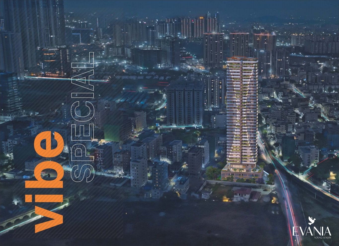 4 BHK + Pooja Room,Extra Room 3575 Sq.Ft. Apartment in AVR Evania