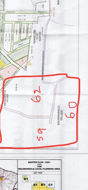  Plot – Map Location View at PSR Icon Valley, Jigani - for Sale