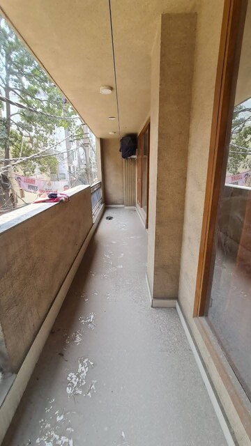 Balcony in 2 BHK Builder Floor at Freedom Fighters Enclave – for Rent