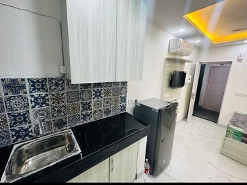 Kitchen in 1 RK Builder Floor at Emaar Emerald Floors Premier, Sector 65 – for Rent