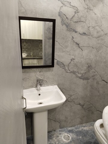 Bathroom in 1 RK Builder Floor at Emaar Emerald Floors Premier, Sector 65 – for Rent