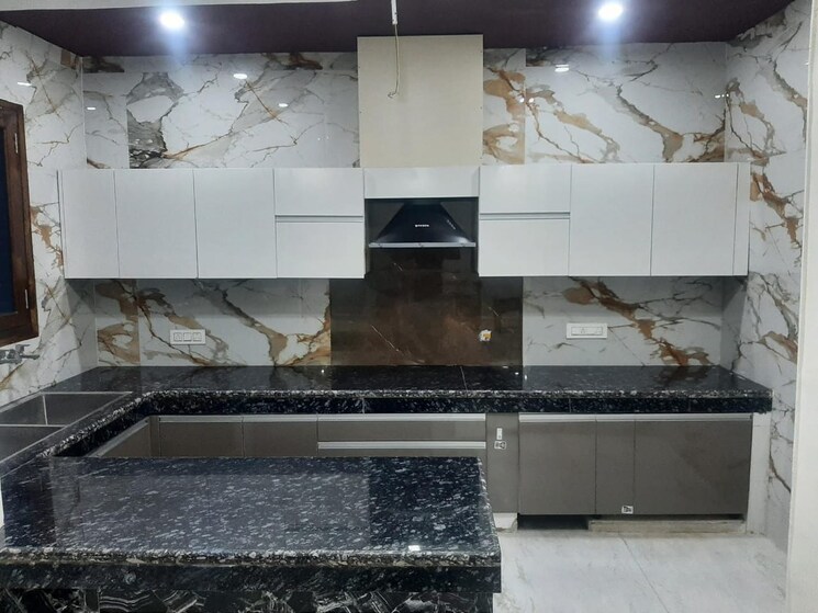 Kitchen, gmada-eco-city 3 Bedroom 1800 Sq.Ft. Builder Floor In North Mullanpur Chandigarh 8637072