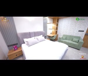 Bedroom in Studio Apartment at Bhakrota – for Sale