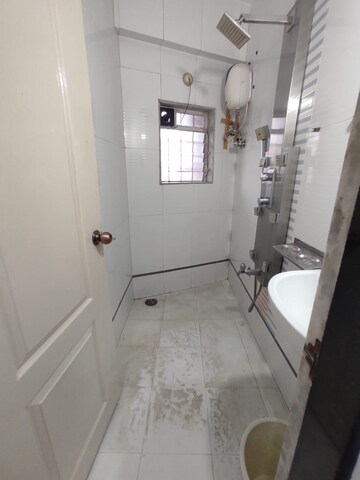 Bathroom in 1 BHK Apartment at Vardhman Gardens, Balkum Pada – for Rent
