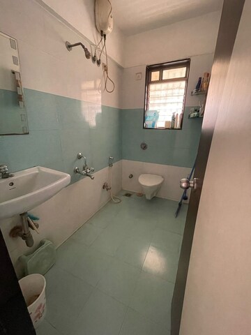 Bathroom in 2 BHK Apartment at Sankalp CHS Malad East, Malad East – for Rent