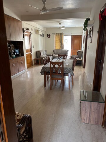 Living Room in 2 BHK Builder Floor at Ansal Sushant Apartments, Sushant Lok I – for Rent