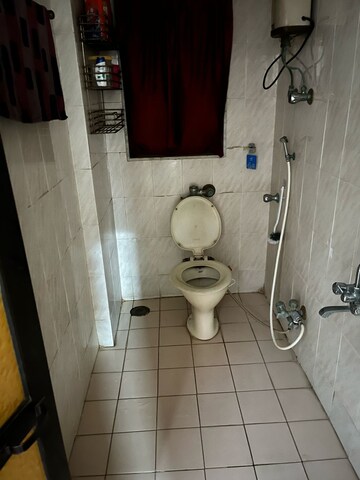 Bathroom in 2 BHK Apartment at Sankalp CHS Malad East, Malad East – for Rent