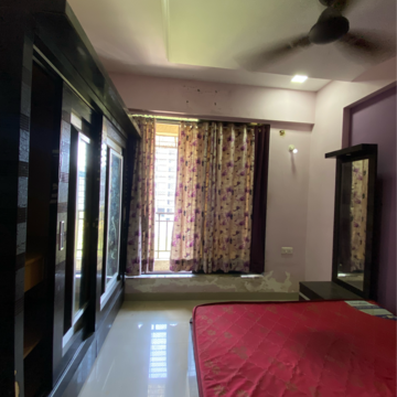 Bedroom in 2 BHK Apartment at Hari Vijay Lawns, Kanchangoan – for Rent