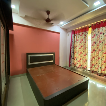 Bedroom in 2 BHK Apartment at Hari Vijay Lawns, Kanchangoan – for Rent