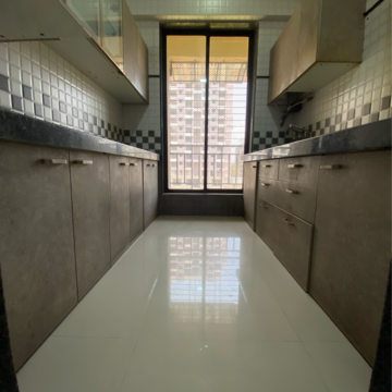 Kitchen in 2 BHK Apartment at Hari Vijay Lawns, Kanchangoan – for Rent