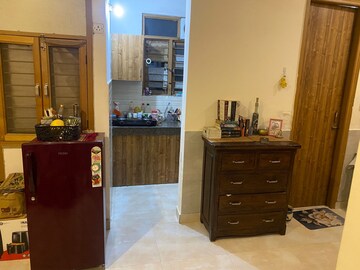 Living Room in 1 RK Builder Floor at Rosewood City – for Rent