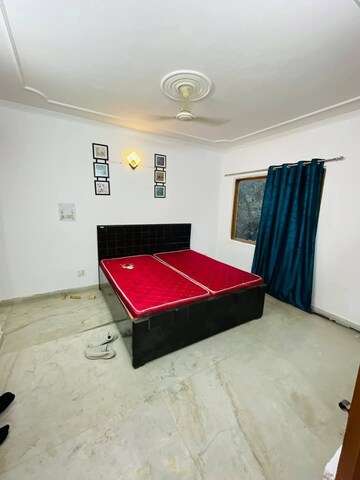 Bedroom in 3 BHK Builder Floor at Freedom Fighters Enclave – for Rent