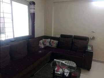 Living Room in 1 BHK Apartment at Media Regency, Narhe – for Sale