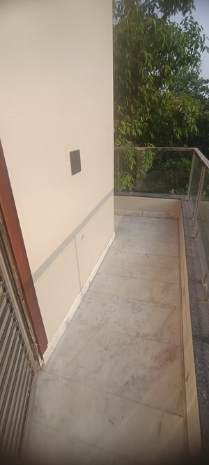 Balcony in 2.5 BHK Builder Floor at Ashok Nagar – for Sale