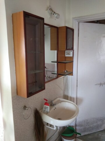 Bathroom in 1 BHK Apartment at Paranjape Ruturang E, Kothrud – for Rent