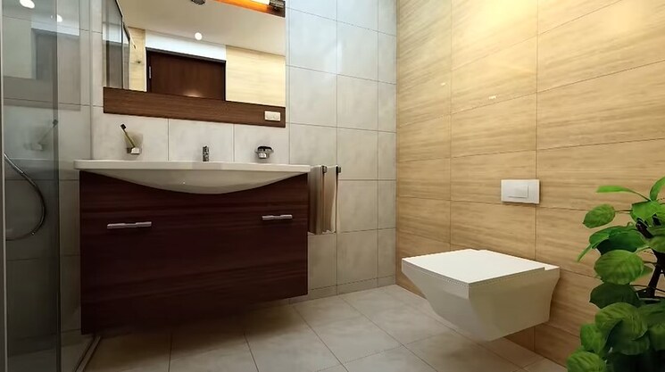 Bathroom, kondapur 3 Bedroom 2235 Sq.Ft. Apartment In Kondapur Hyderabad 8637497