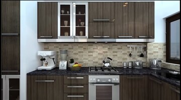 Kitchen in 3 BHK Apartment at Kondapur – for Sale