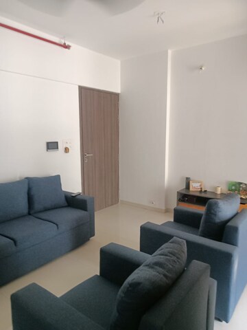 Living Room in 2 BHK Apartment at Gokhale 90 Madhukunj, Range Hills – for Rent