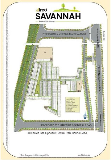  Plot – Exterior View View at Ireo Savannah, Sohna Sector 35 - for Sale