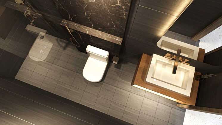 Bathroom, sector 86 3 Bedroom 1790 Sq.Ft. Apartment In Sector 86 Mohali 8637601