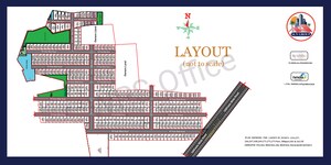 3 BHK Villa – Map Location View at Peram Signature Park, Girmapur - for Sale