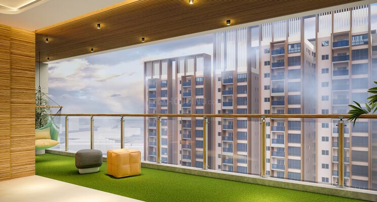 Balcony, bachupally 4 Bedroom 2021 Sq.Ft. Apartment In Bachupally Hyderabad 8637643