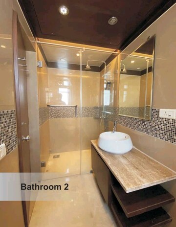 Attached Bathroom in 2 BHK Apartment at Colaba – for Rent