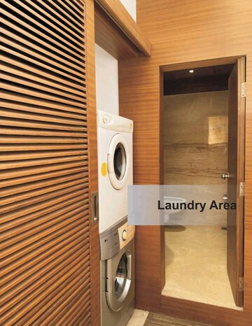 Utility Room in 2 BHK Apartment at Colaba – for Rent