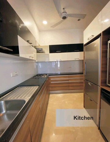 Kitchen in 2 BHK Apartment at Colaba – for Rent