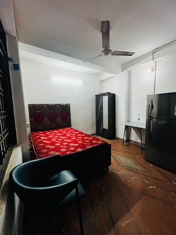 Bedroom in 1 RK Builder Floor at Freedom Fighters Enclave – for Rent