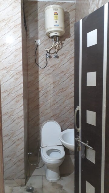 Bathroom in 2 BHK Builder Floor at Kalkaji – for Rent