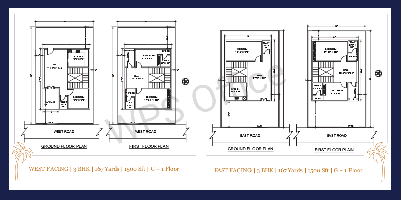 4 BHK + Pooja Room,Study Room 2250 Sq.Ft. Villa in Peram Signature Park