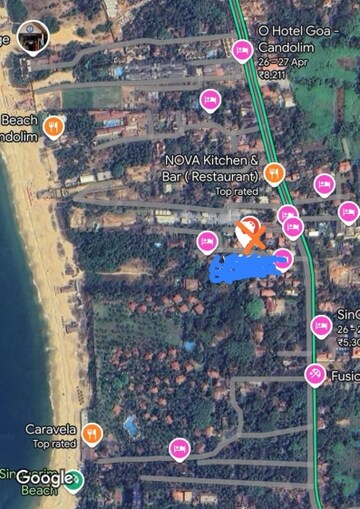 3 BHK Villa – Map Location View at Candolim - for Sale