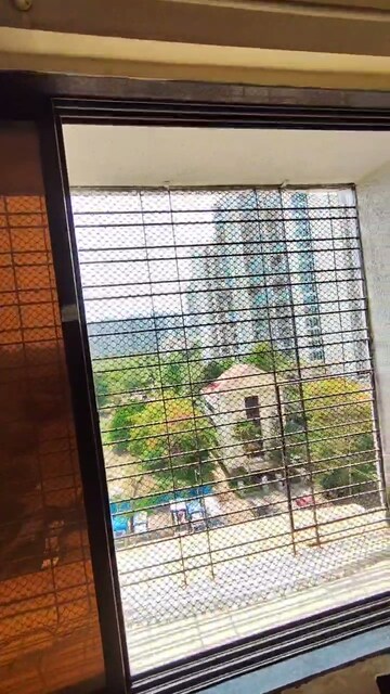 Balcony in 2 BHK Apartment at Suryakiran Tower, Kandivali East – for Rent