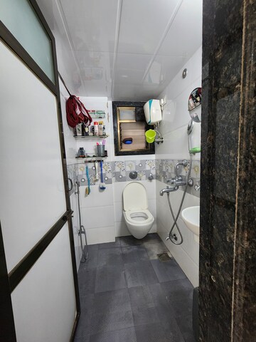 Bathroom in 2 BHK Apartment at Green Meadows Bluilding 2 Chs Ltd, Kandivali East – for Sale