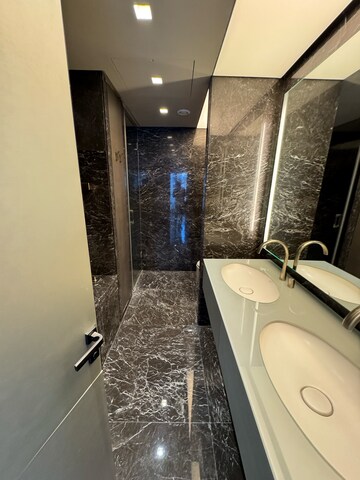 Bathroom in 4 BHK Apartment at Lodha World One, Worli – for Rent