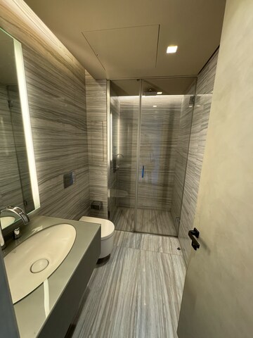 Bathroom in 4 BHK Apartment at Lodha World One, Worli – for Rent