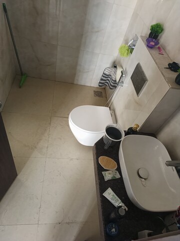Bathroom in 2 BHK Apartment at Raymond Ten X Vibes, J K Gram – for Rent