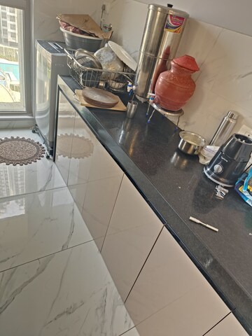 Kitchen in 2 BHK Apartment at Raymond Ten X Vibes, J K Gram – for Rent