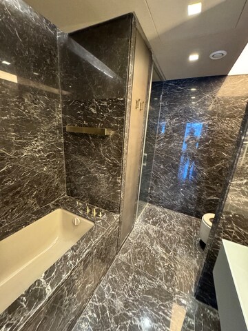 Bathroom in 4 BHK Apartment at Lodha World One, Worli – for Rent