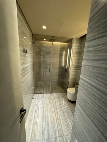 Bathroom in 4 BHK Apartment at Lodha World One, Worli – for Rent