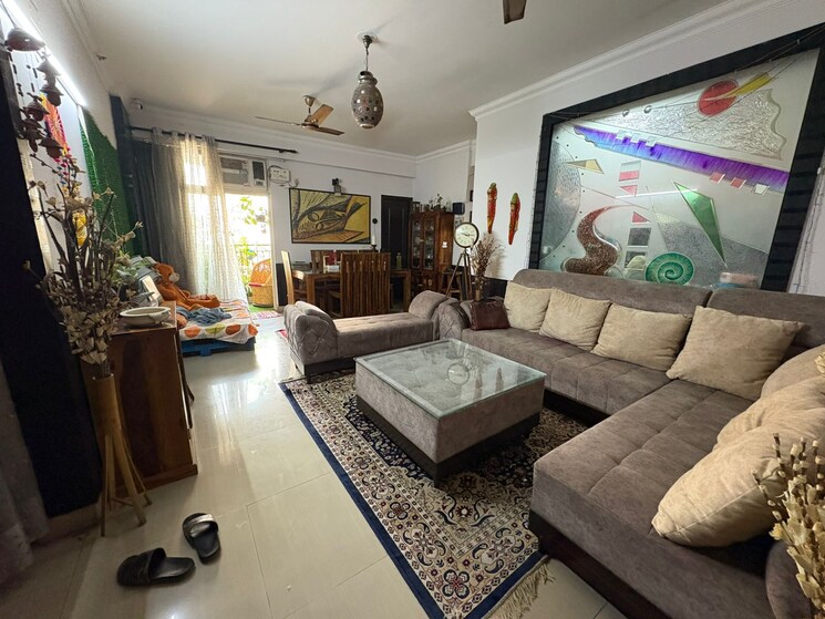 Living Room, paramount-symphony 3 Bedroom 1465 Sq.Ft. Apartment In Sain Vihar Ghaziabad 8638040