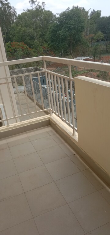 Balcony in 3 BHK Apartment at Vaishnavi Serene, Yelahanka – for Rent