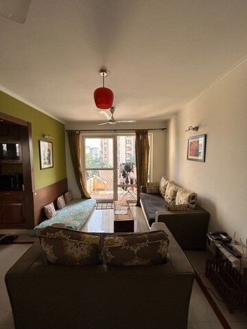 Living Room in 3 BHK Apartment at Orchid Petals, Sector 49 – for Rent
