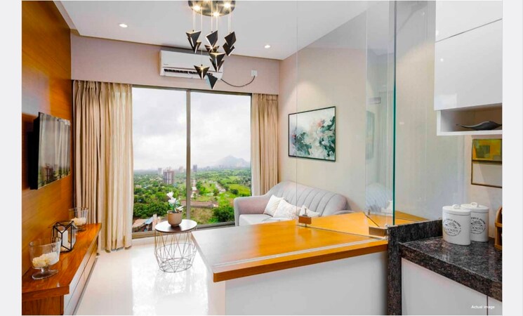 Kitchen, marathon-nextown 1 Bedroom 400 Sq.Ft. Apartment In Dombivli East Thane 8638058