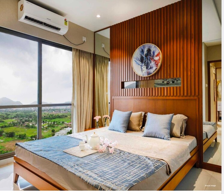 Bedroom, marathon-nextown 1 Bedroom 400 Sq.Ft. Apartment In Dombivli East Thane 8638058