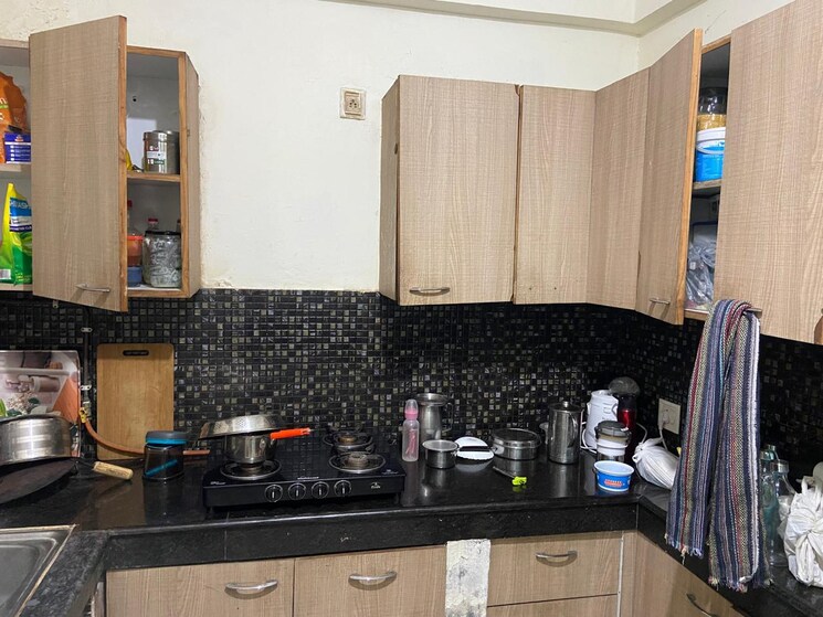 Kitchen, paramount-symphony 2 Bedroom 1090 Sq.Ft. Apartment In Sain Vihar Ghaziabad 8638077